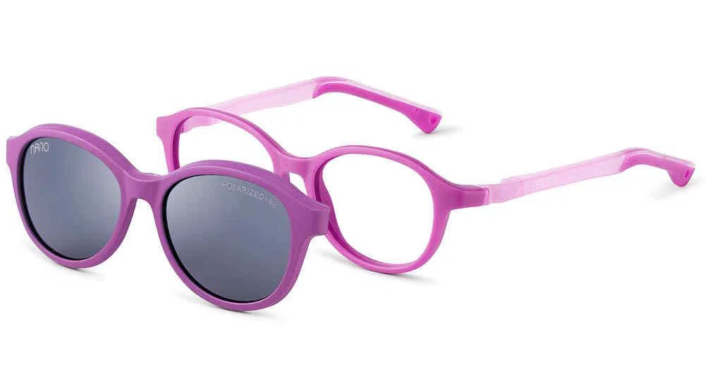 Nanovista SPRITE SC 3.0 Eyeglasses - CLIP SPRITE SC 3.0 DARK PINK LIGHT PINK W/CLIP
